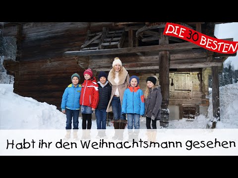 ⛄️ Habt ihr den Weihnachtsmann gesehen - Weihnachtslieder für Kinder || Kinderlieder