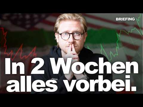 Krise in Nahost: Darum ist sie in 2 Wochen vorbei // BRIEFING