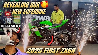🥵2025 first zx6r♥️💥 | 😍Revealing💥| |akvlogs|