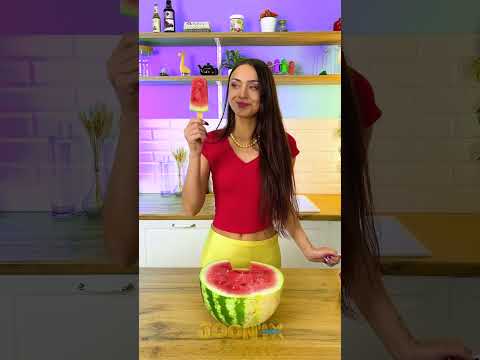 حيلة آيس كريم البطيخ: سهلة وصحية! 🍉🍦