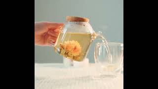 Watch This Tea Bloom 🌸 A Beautiful Herbal Experience by Sancha Tea