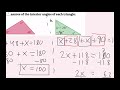 Exterior Angles and Triangle Properties