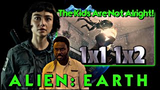 This Was Exceptional! | Alien: Earth Review | S 1 Episode 1 & 2 | FX | Sydney Chandler