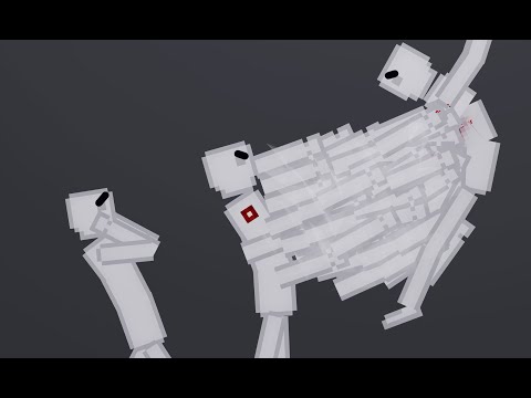 1000 Punch Barrage Vs Humans In People Playground (7)
