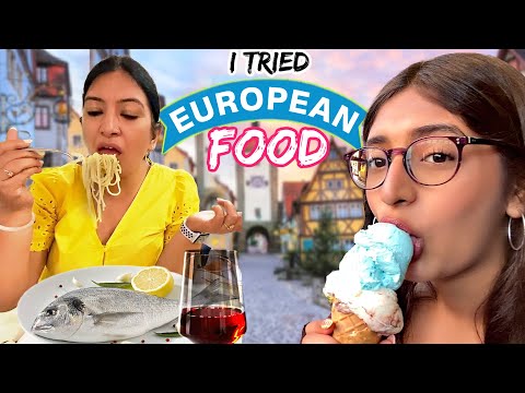 I Tried EUROPEAN COUNTY Food- STREET vs RESTAURANT | CookWithNisha