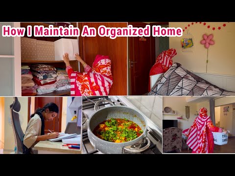 How I Keep My Home Organized & Clutter Free ~Double Chocolate Cookie ~Hum Do Hamare Chaar Dubai Vlog