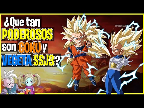 🔴¿Que tan PODEROSOS son GOKU y VEGETA SSJ3?⚡️NIVELES DE PODER DAIMA