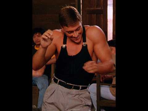 You good dancer? Yeah, I'm good. | Kickboxer (1989) #movie #film