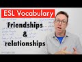Understanding Friendship Vocabulary