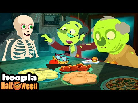 Zombie Family At Dinner In Spain | Spooky Songs and Rhyme | Hoopla Halloween