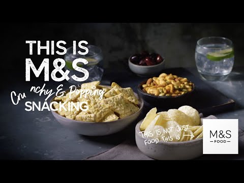 M&S | M&S | This Is Not Just Snacks... This Is M&S Crunchy & Popping Snacking