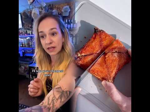 How to get kicked out of a bar. Guy calls a girl out on her low tip #pov#shorts