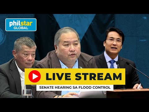 LIVE: Flood control projects tinatalakay ng Senate Blue Ribbon Committee | September 23