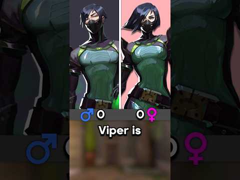 Male VS Female VALORANT Characters? 🤔