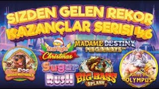 SLOT OYUNLARI SİZDEN GELEN REKOR KAZANÇLAR VE MAX WİNLER SERİSİ VOL 48 #slotoyunları #casino