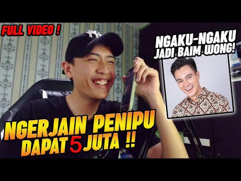 LUCU NGERJAIN PENIPU YG LAGI VIRAL NGAKU2 JADI BAIM WONG !!