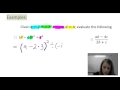 Order of Operations and Expressions