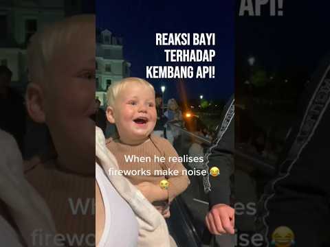 Mengejutkan, Reaksi Bayi Terhadap Kembang Api! 😱