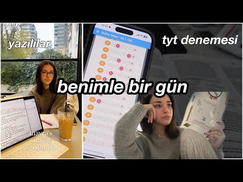 BENİMLE BİR PAZAR GÜNÜ🫂 | SABAHTAN DENEME, SONRA DERS VE ALIŞVERİŞ