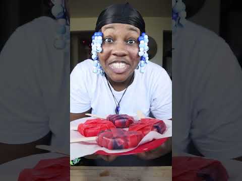 Fruit rollup watermelon pop😳🍉🍭