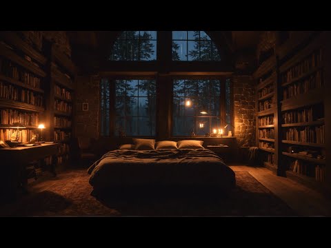 Grab your favorite book and fall asleep fast listening to the gentle sound of rain, ambience asmr