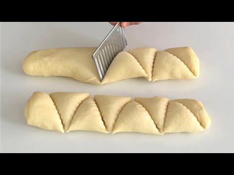 100 KAT PÜF ÇÖREK 💯 BU YÖNTEMLE YAPMAK  ÇOK KOLAY❗️YİYENLER TARİF İSTEDİ😁 HIZLI, BASİT VE LEZZETLİ