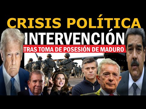 🔴EN VIVO! CRISIS POLÍTICA:  PIDEN INTERVENCIÓN, TRAS TOMA DE POSESIÓN ILEGITIMA DE MADURO