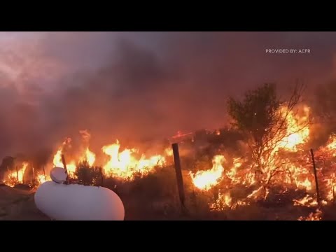 YouTube video thumbnail: Colorado Firefighter Shares Experience From First Wildfire Deployment