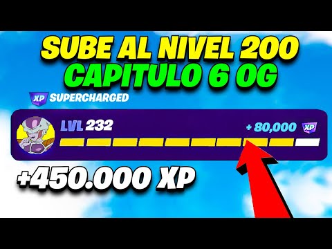 [MAPA de XP] Como *SUBIR RAPIDO DE NIVEL* en FORTNITE *BUG de EXPERIENCIA* Capítulo 6 Temporada 1 OG