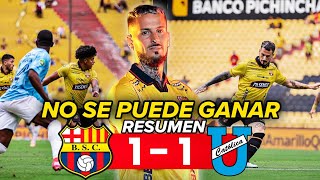 OTRO EMPATE! BARCELONA SC 1-1 U. CATOLICA (RESUMEN) BENEDETTO SALVADOR