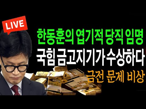 (신혜식의 라이브뉴스) 한동훈, 금고지기가 수상하다  / 2024.09.30