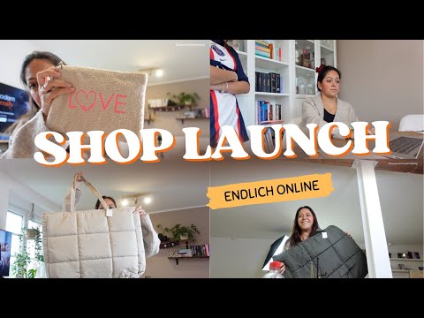 Unser Online Shop im neuen Look! 🎉✨ Der große Glow Up zum Launch | RosisLife Vlog