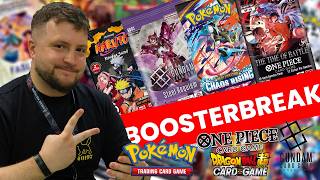 🔥WLECIAŁA DOSTAWA!🔥 OP16, Naruto Mythos, Prismatic evolutions i wiele wiele innych!🔥BOOSTER BREAK!
