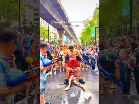 This is the best time to visit Thailand ! Songkran water festival