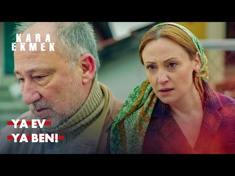 Pervin, evin satılacağını öğrenince ÇILDIRDI! | Kara Ekmek 3.Bölüm