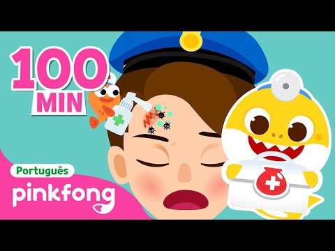 Brincando no Hospital com Dr. Bebê Tubarão! 🏥 | +Completo | Pinkfong! Canções para Crianças