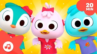Os Animais Mais Divertidos 🦊 Canções Do Zoo 🐵🌈 Compilação Infantil | Português do BRASIL