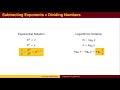 Logarithms and Exponents Concepts