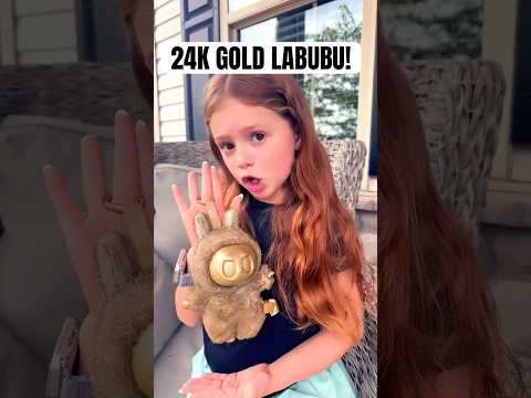 24K GOLD LABUBU! 💛 #funny #shorts #trending #fyp #lol #viral #video #viralvideo #funnyshorts #cute