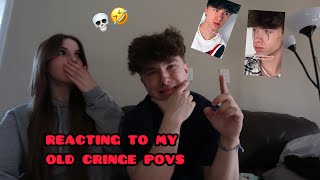 REACTING TO MY OLD POVS WITH MY GF… (SUPER CRINGE)