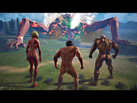 ไททันร็อดเรสส์ vs ไททันสุดแกร่ง : Attack on Titan 2: Final Battle