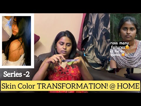 My SKiN COLOR TRANSFORMATION using HOMEMADE Natural PRODUCTS! Series -02