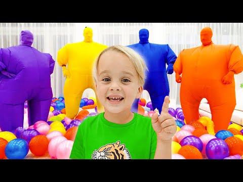 Balloons Cube Adventure for kids