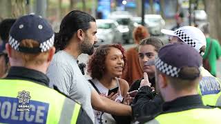 Anti Racism Protest - 12 year old child arrested by police because "children cause serious harm"