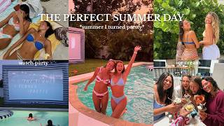 the *perfect* summer day: summer I turned pretty party, beach day, friends