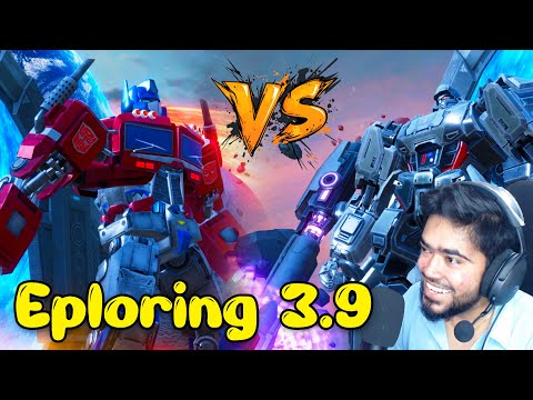 Exploring 3.9 UPDATE - OPTIMUS PRIME vs MEGATRON Fight🔥
