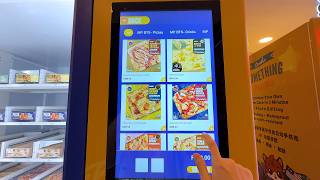 Hot Pizza Vending Machine