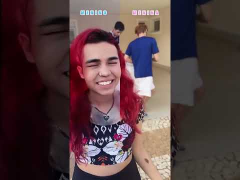 TRANSFORMANDO AS MENINAS DA MANSÃO EM MENINOS (#SHORTS) - BELLA HANUC