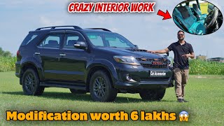 Aaj tak aisi modified Fortuner nhi dekhi hogi | Fortuner coverted into Prado