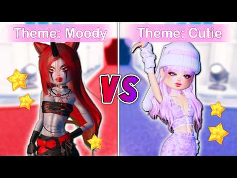 MOODY vs CUTIE in Dress To Impress! | Roblox